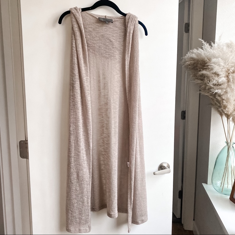 Anthropologie Boho Flowy Vest